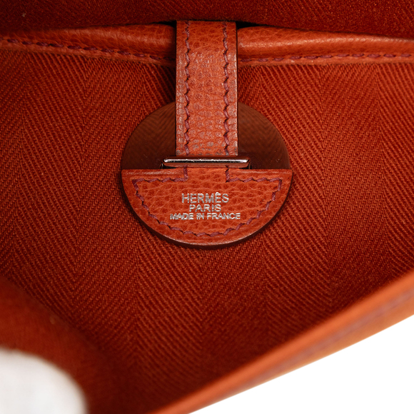 Pre-Loved Hermes Vache Liege and Toile Sac Colorado PM - Picture 5 of 8